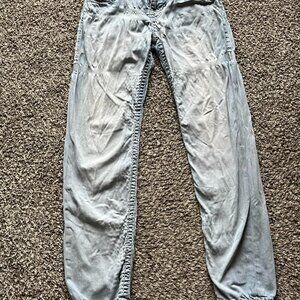 True Religion Jeans Mens 30 Blue Straight Leg Relaxed Fit Pants Indie Western